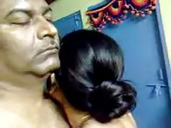 Sexy casă indiene matur cuplu de păros au minunat sex